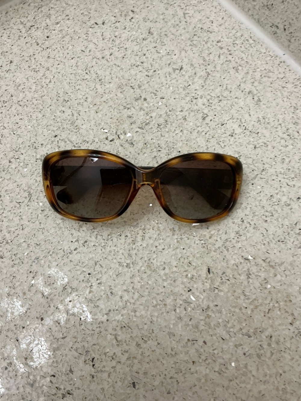 Amazon Tortoiseshell Oversized Sunglasses - Brown Gradient Lenses